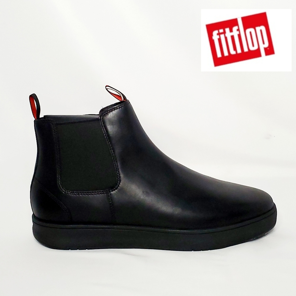 Fitflop Men's Waterproof Leather Chelsea Boots